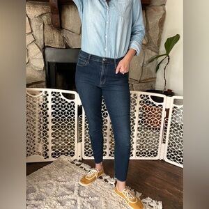 High rise cropped jegging